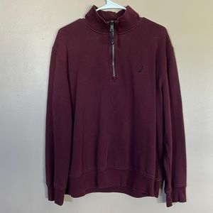 Nautica 1/4 zip L